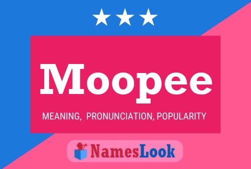 Moopee 名字海报