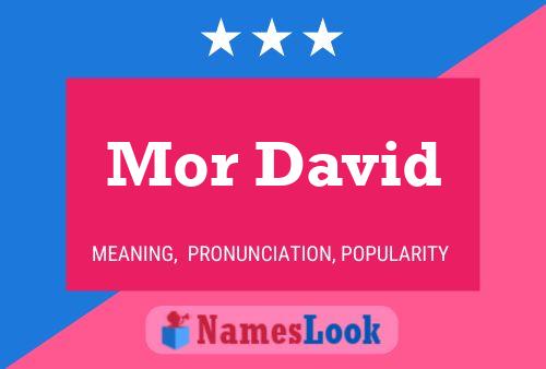 Mor David 名字海报