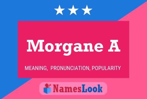 Morgane A 名字海报