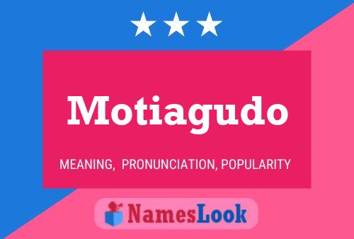 Motiagudo 名字海报