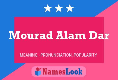 Mourad Alam Dar 名字海报