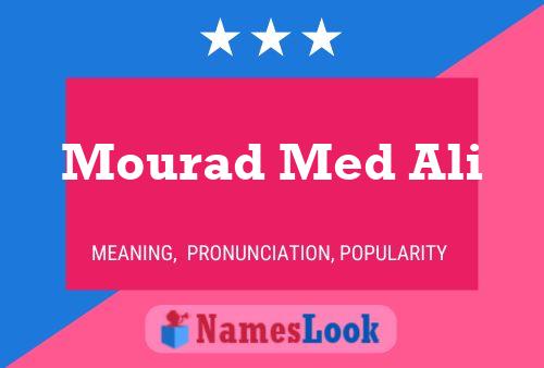 Mourad Med Ali 名字海报