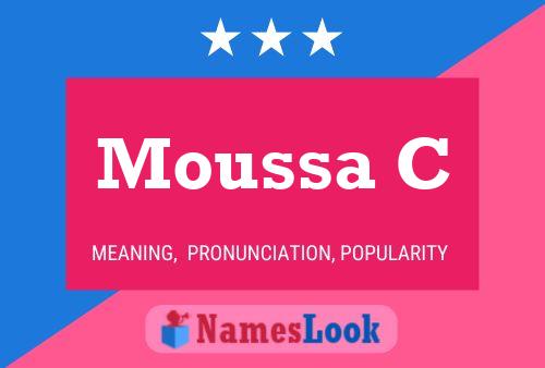 Moussa C 名字海报