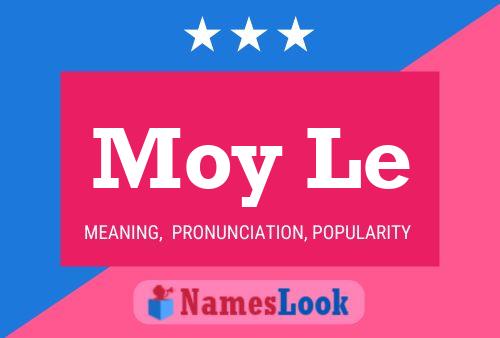 Moy Le 名字海报