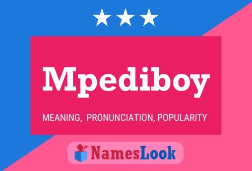 Mpediboy 名字海报