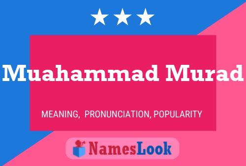 Muahammad Murad 名字海报