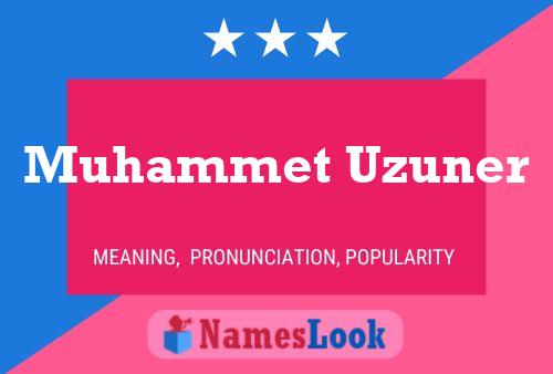 Muhammet Uzuner 名字海报