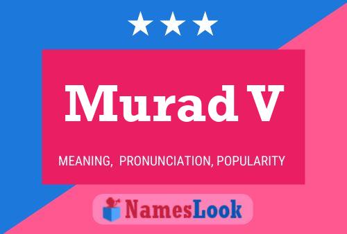 Murad V 名字海报