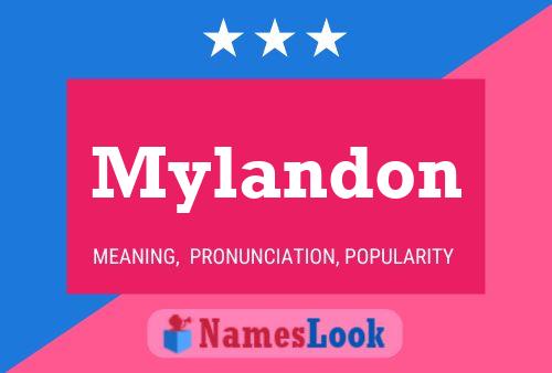 Mylandon 名字海报