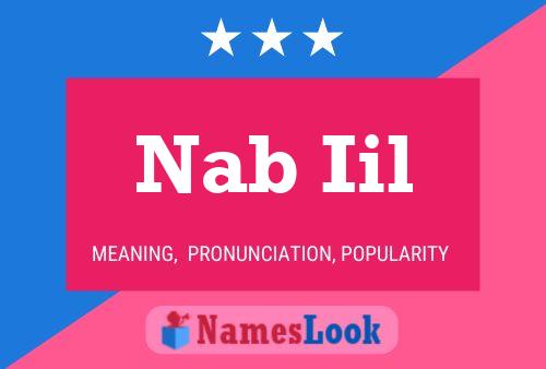 Nab Iil 名字海报