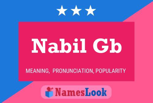 Nabil Gb 名字海报