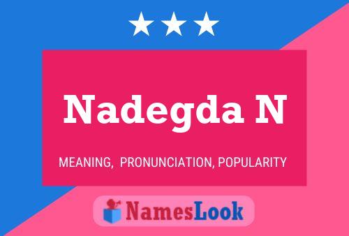 Nadegda N 名字海报