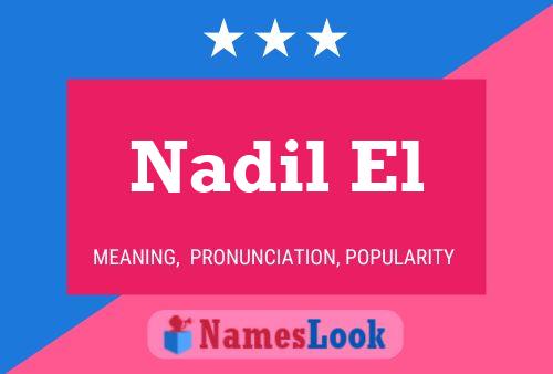 Nadil El 名字海报