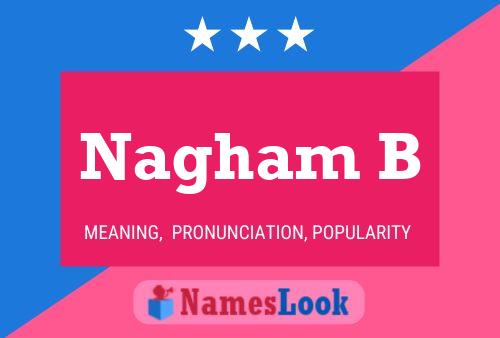 Nagham B 名字海报