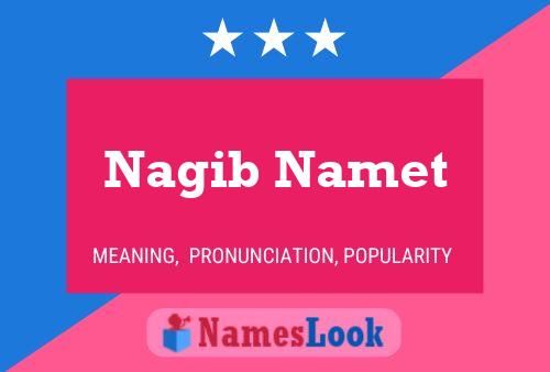 Nagib Namet 名字海报