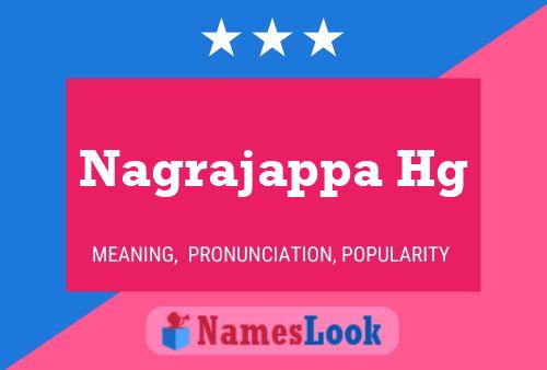 Nagrajappa Hg 名字海报