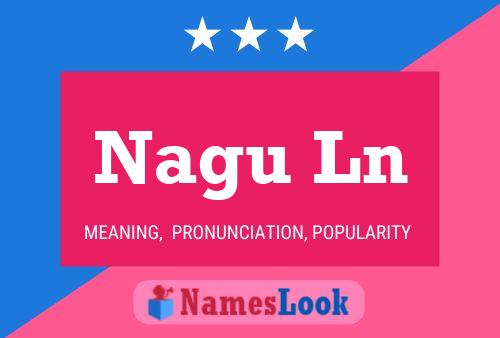 Nagu Ln 名字海报