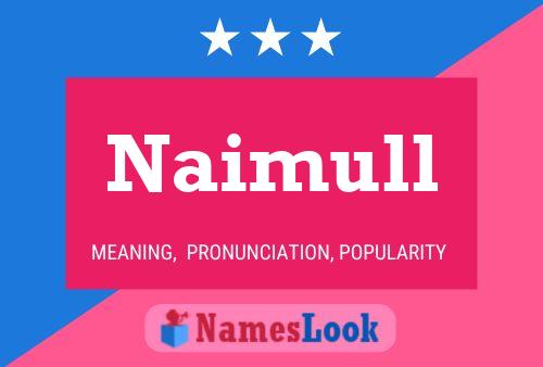 Naimull 名字海报