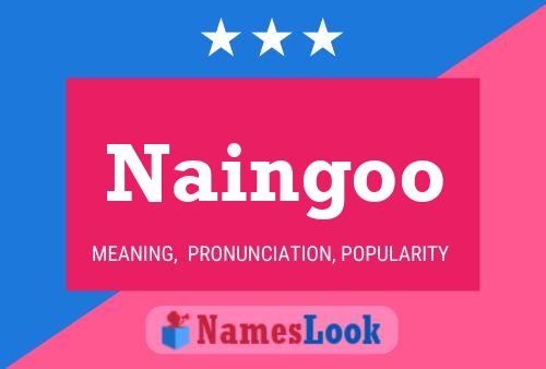 Naingoo 名字海报