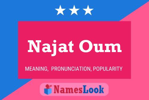 Najat Oum 名字海报