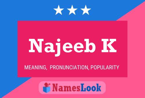 Najeeb K 名字海报