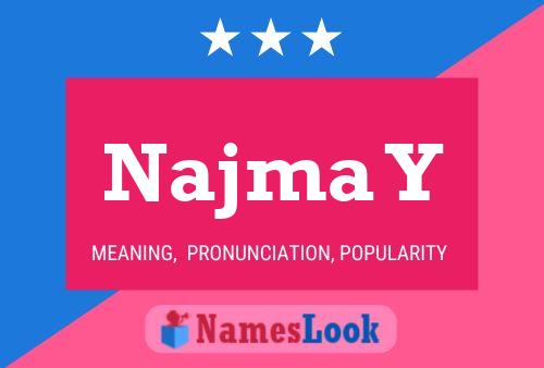 Najma Y 名字海报