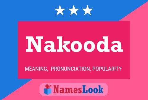 Nakooda 名字海报