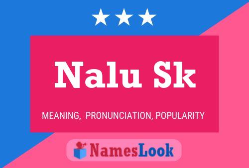 Nalu Sk 名字海报