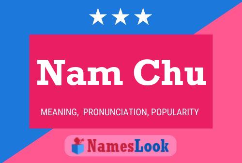 Nam Chu 名字海报