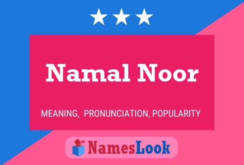 Namal Noor 名字海报