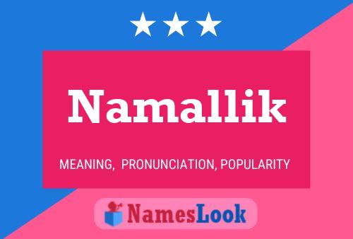 Namallik 名字海报