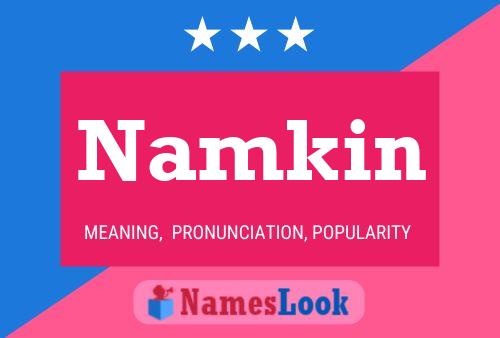 Namkin 名字海报