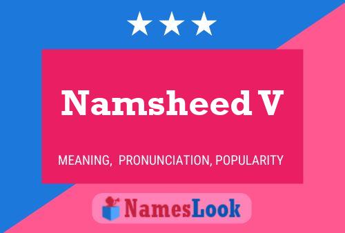 Namsheed V 名字海报