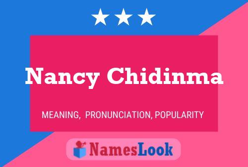 Nancy Chidinma 名字海报