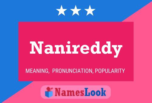 Nanireddy 名字海报