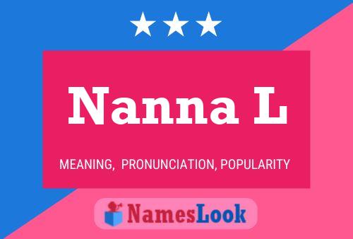 Nanna L 名字海报