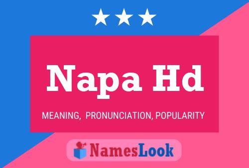 Napa Hd 名字海报