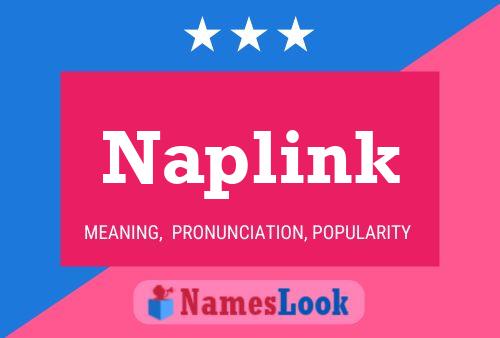 Naplink 名字海报