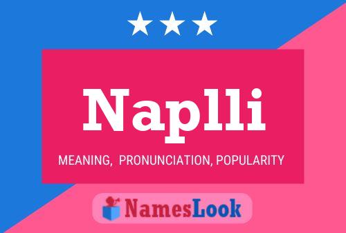 Naplli 名字海报