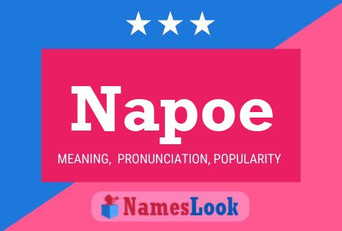 Napoe 名字海报