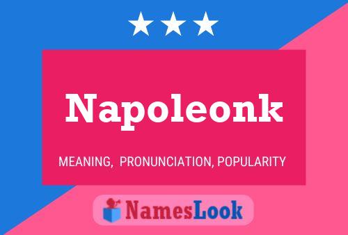 Napoleonk 名字海报