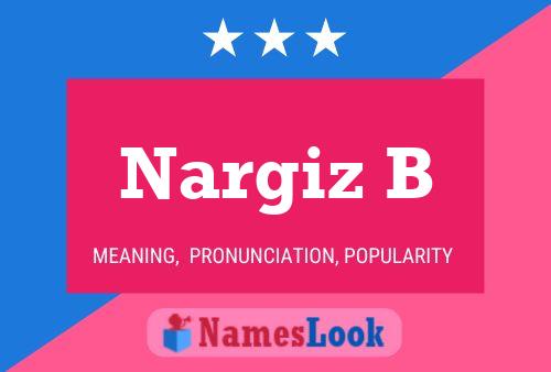 Nargiz B 名字海报