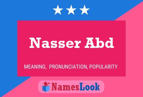 Nasser Abd 名字海报