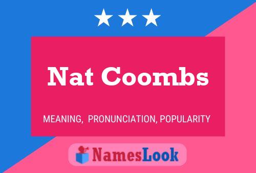 Nat Coombs 名字海报