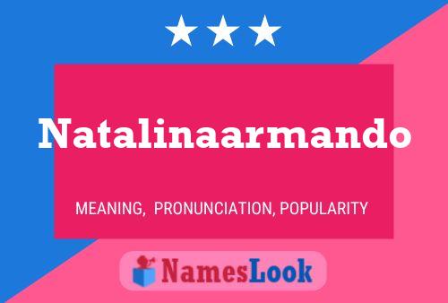 Natalinaarmando 名字海报