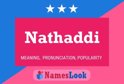 Nathaddi 名字海报