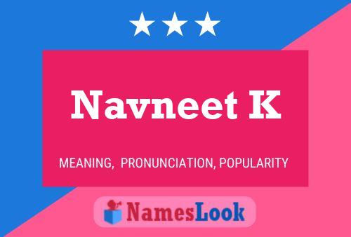 Navneet K 名字海报