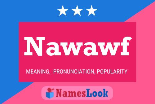 Nawawf 名字海报