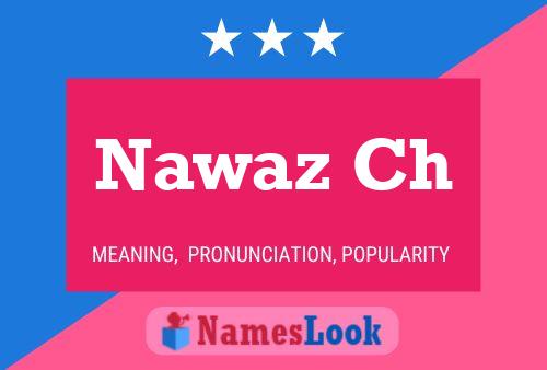 Nawaz Ch 名字海报