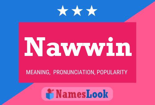 Nawwin 名字海报